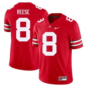 Scarlet Arvell Reese Mens #8 College Football 2025-26 Buckeye Nation Jerseys 185866-824