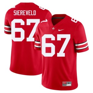 Scarlet Austin Siereveld OSU #67 NCAA Mens College Football Jersey 373601-215