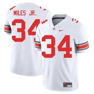 White College Football High School The Buckeyes #34 Bukari Miles Jr. Men's Jersey 516899-346