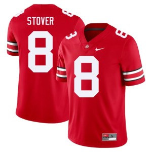 Scarlet Cade Stover Men's #8 College Football University OSU Jerseys 687443-836