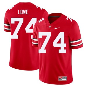 Scarlet Men University Ohio State Carter Lowe #74 College Football Jerseys 367870-462