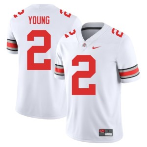White Mens OSU Buckeyes Chase Young #2 College Football NCAA Jerseys 661496-359