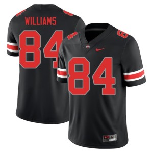 Blackout OSU #84 Player Men's Dorian Williams College Football Jersey 497327-809