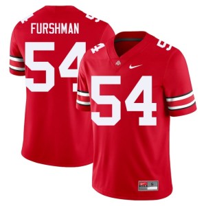 Scarlet Ohio State Buckeyes Alumni #54 Dylan Furshman College Football Men Jerseys 486485-854