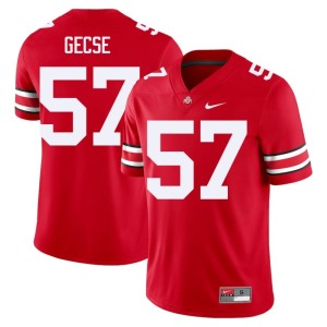 Scarlet The Buckeyes College Football Ian Gecse #57 Men University Jerseys 902851-760