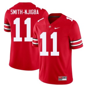Scarlet Jaxon Smith-Njigba Men's Ohio State Buckeyes #11 College Football Alumni Jerseys 156558-658