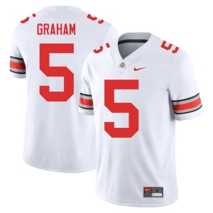 White College Football The Buckeyes #5 Mylan Graham Men's 2025-26 Jerseys 704597-877