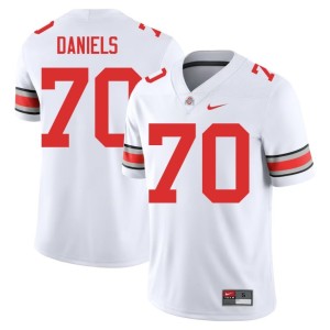 White Men's Go Bucks College Football Phillip Daniels #70 2025-26 Jerseys 320052-108