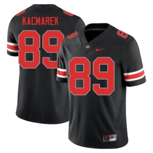 Blackout Will Kacmarek #89 Player College Football Men's The Fighting Buckeyes Jersey 179422-340
