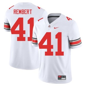 White College Football Buckeye Nation Braxton Rembert Men 2025 #41 Jersey 500607-280