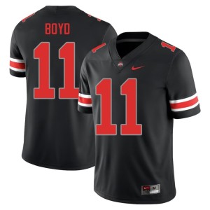 Blackout College Football #11 Ohio State Men Brock Boyd University Jersey 349806-674