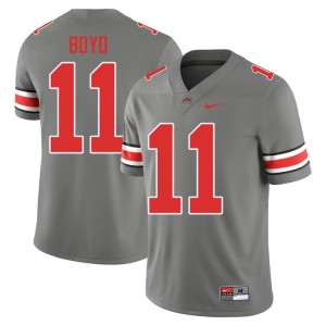 Grey College Football Brock Boyd #11 Ohio State Men's High School Jersey 319947-346