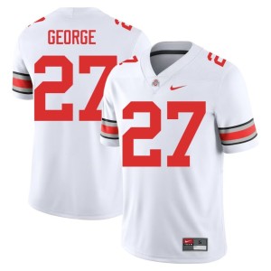 White Men The Ohio State Official College Football #27 Eddie George Jersey 889732-674