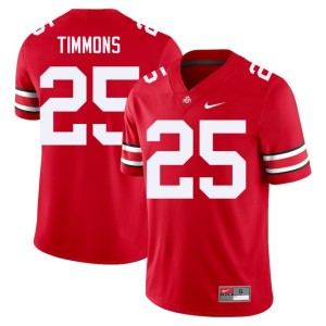 Scarlet Jay Timmons #25 The Buckeyes Men's 2025 College Football Jersey 144834-998