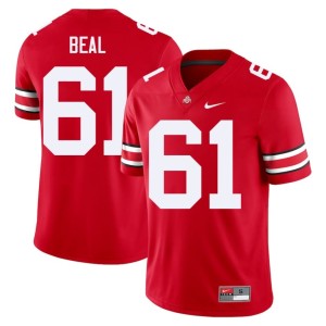 Scarlet Landon Beal Men's 2025-26 Ohio State #61 College Football Jerseys 842822-784