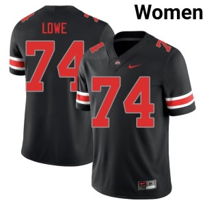 Blackout Carter Lowe Ohio State #74 2025-26 College Football Womens Jerseys 697672-945