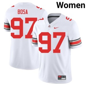 White Alumni College Football #97 Women's Ohio State Buckeyes Joey Bosa Jersey 461686-710