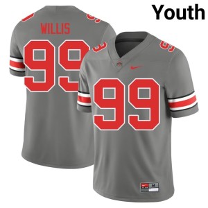 Grey College Football Bill Willis Alumni #99 The Ohio State Youth Jerseys 883651-267