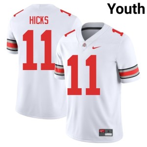 White College Football C.J. Hicks 2025 Ohio State #11 Youth Jersey 704182-333