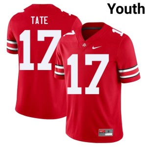 Scarlet Buckeye Nation College Football Youth 2025-26 Carnell Tate #17 Jerseys 108842-975