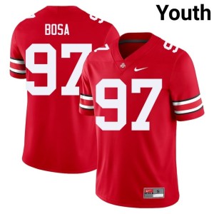 Scarlet #97 Youth The Buckeyes Joey Bosa College Football 2025-26 Jerseys 182047-407