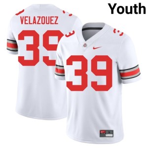 White College Football Buckeye Nation Joey Velazquez 2025-26 Youth #39 Jerseys 999770-241
