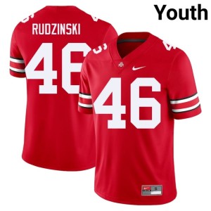 Scarlet Youth University Ryan Rudzinski OSU College Football #46 Jersey 655836-475