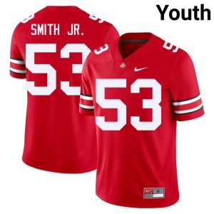Scarlet Limited #53 The Buckeyes College Football Youth Will Smith Jr. Jerseys 700698-552