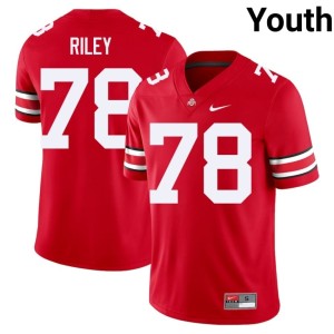 Scarlet Max Riley #78 Youth OSU College Football Replica Jerseys 103525-913