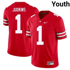 Scarlet Youth Alumni Quinshon Judkins #1 Go Bucks College Football Jersey 546360-120
