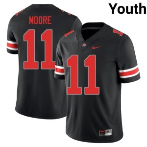Blackout Go Bucks Terry Moore Youth College Football #11 2025 Jersey 325864-958